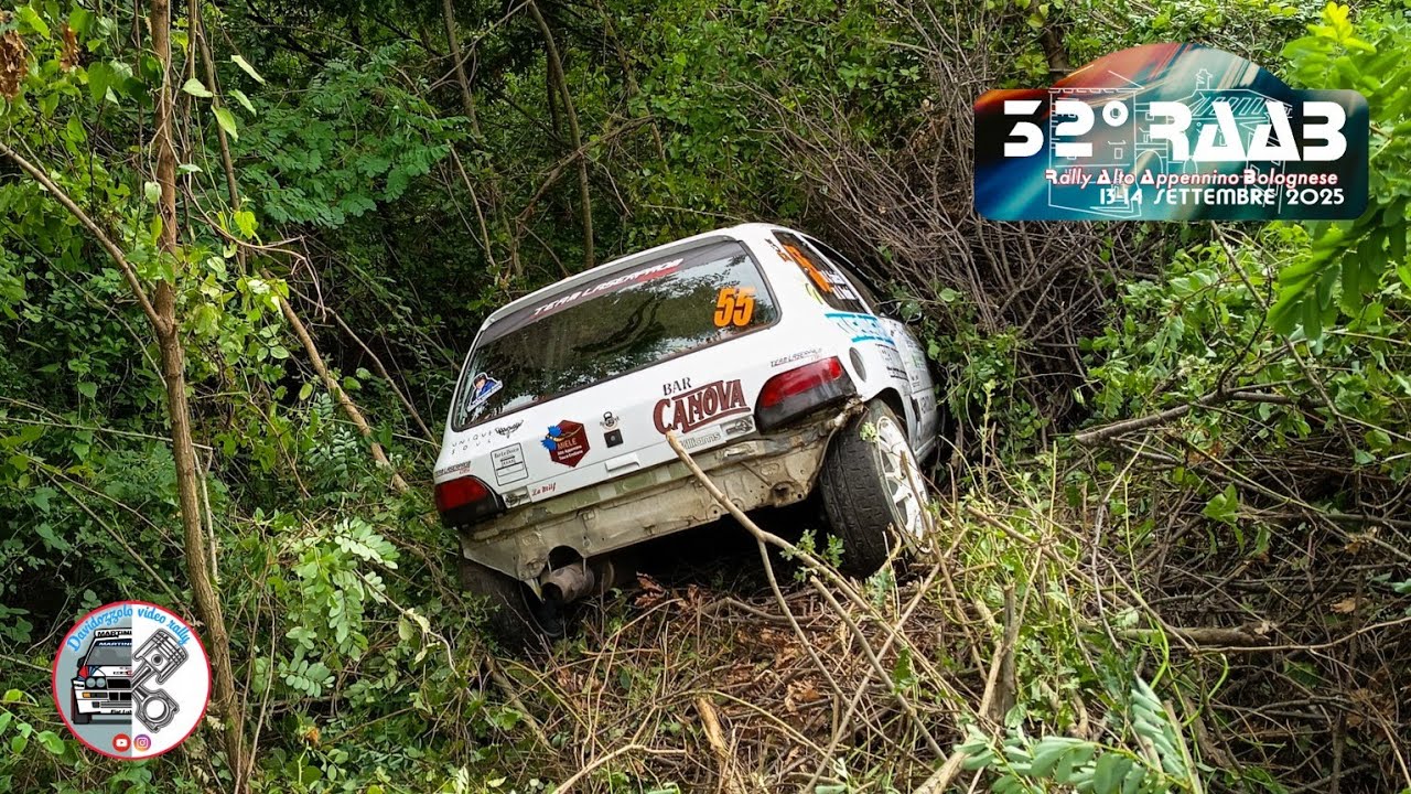 Rally Alto Appennino Bolognese 2025 Crash, Risk & Show