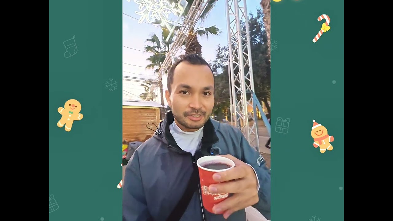 tasting hot wine in the cold winter of valletta
