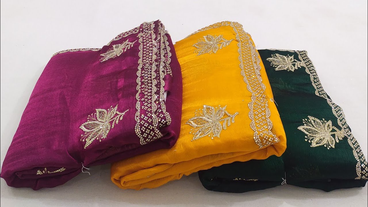 💥बेहद लाजवाब पार्टी वियर साड़ी इतनी सस्ती 💃👌 || Latest Party Wear Saree New Model Saree 🛍️🔥