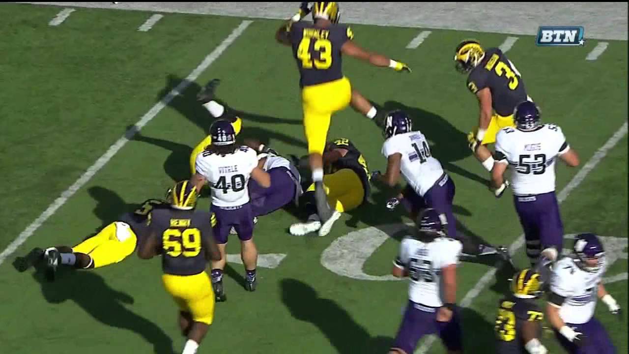 2015 Michigan Football highlights v.  Northwestern