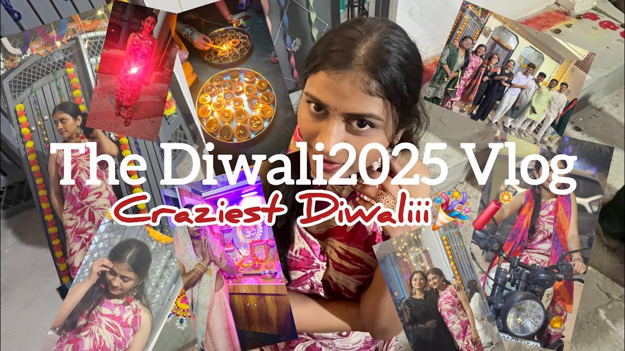 ✨️Diwali Vlog 2025✨️, *CRAZIEST DIWALI EVER* 🎉✨️FUN, DANCE AND A LOT #diwali2025 #diwalicelebration 