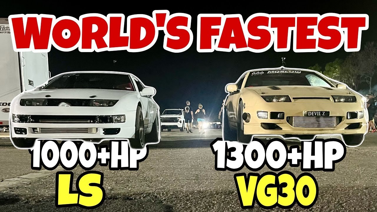 World's Fastest Nissan 300ZX: VG30 Turbo vs LS Swap