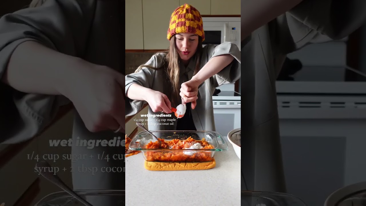 как приготовить брауни из сладкого картофеля✨🍠🍫