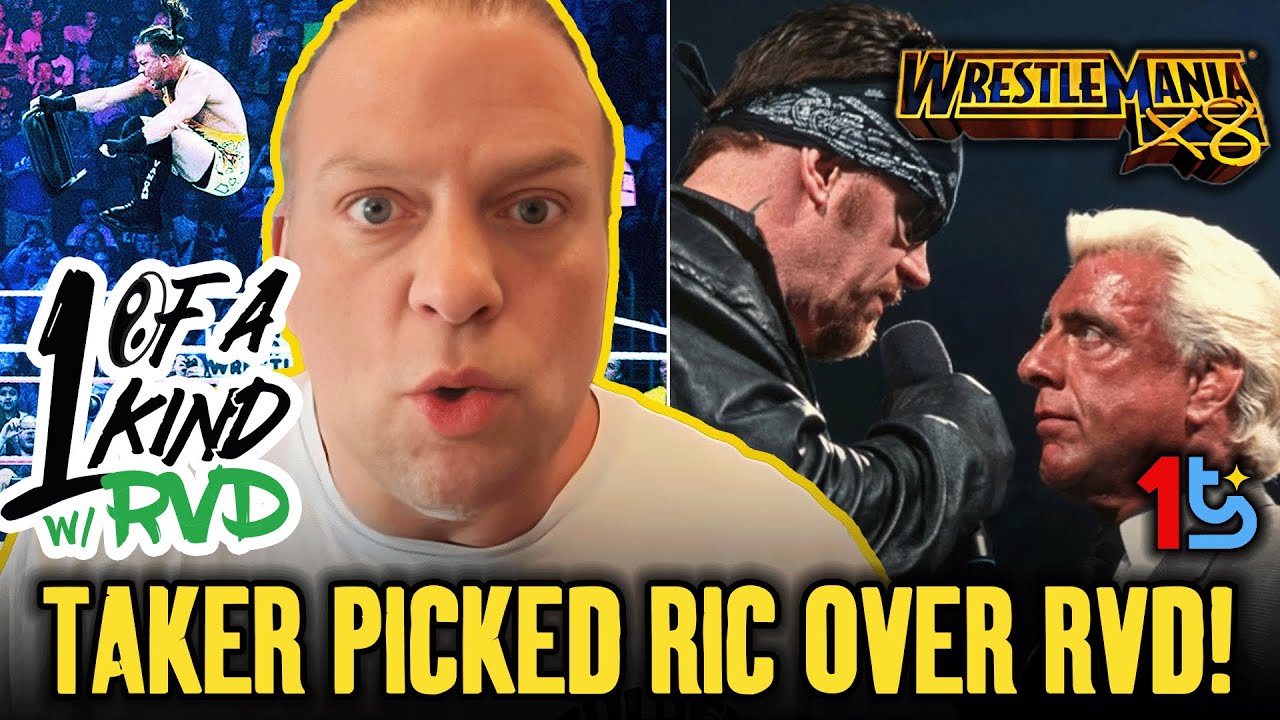 RVD REACTS To Hearing Undertaker Choosing Ric Flair Over Him For WrestleMania!