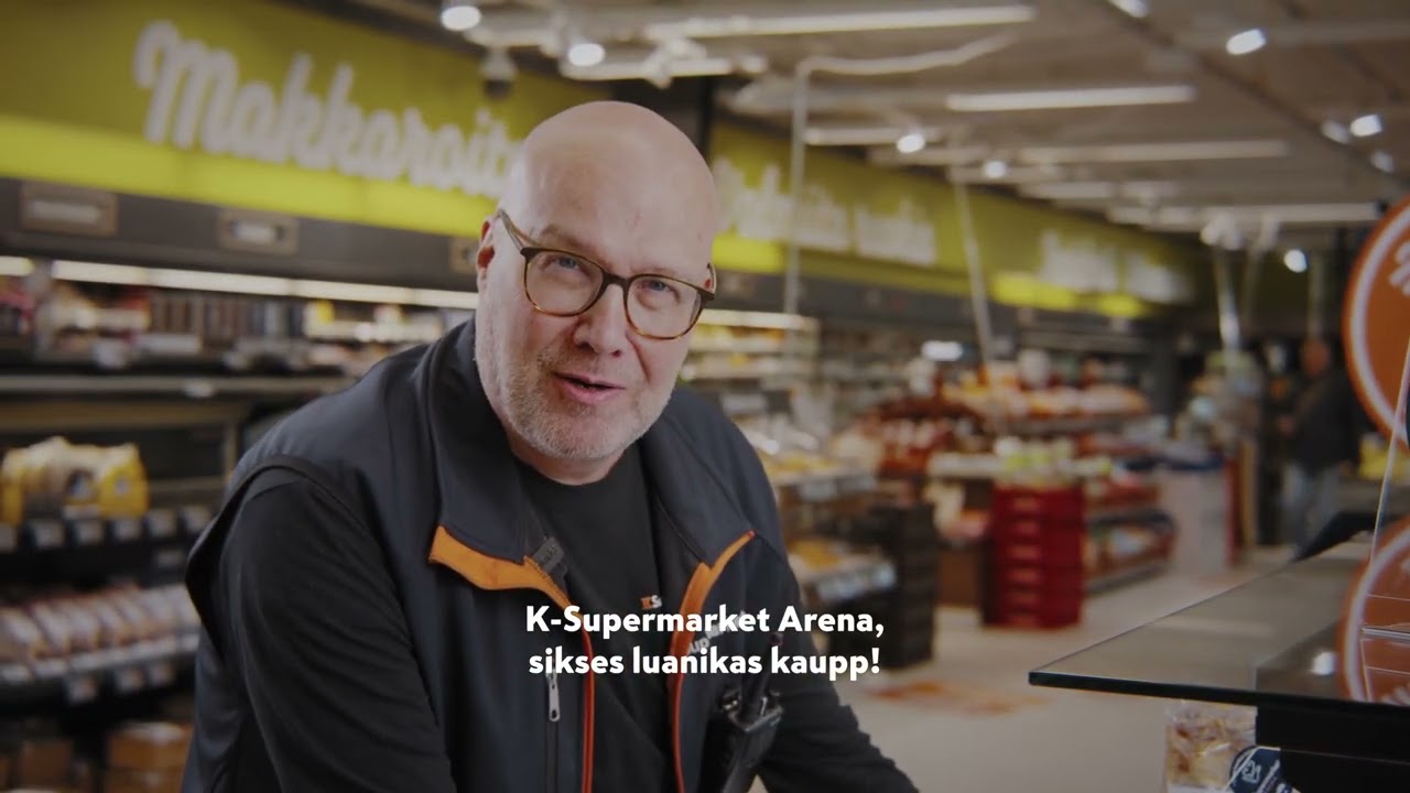Sikses luanikas kaupp! K-Supermarket Arena | Rauma