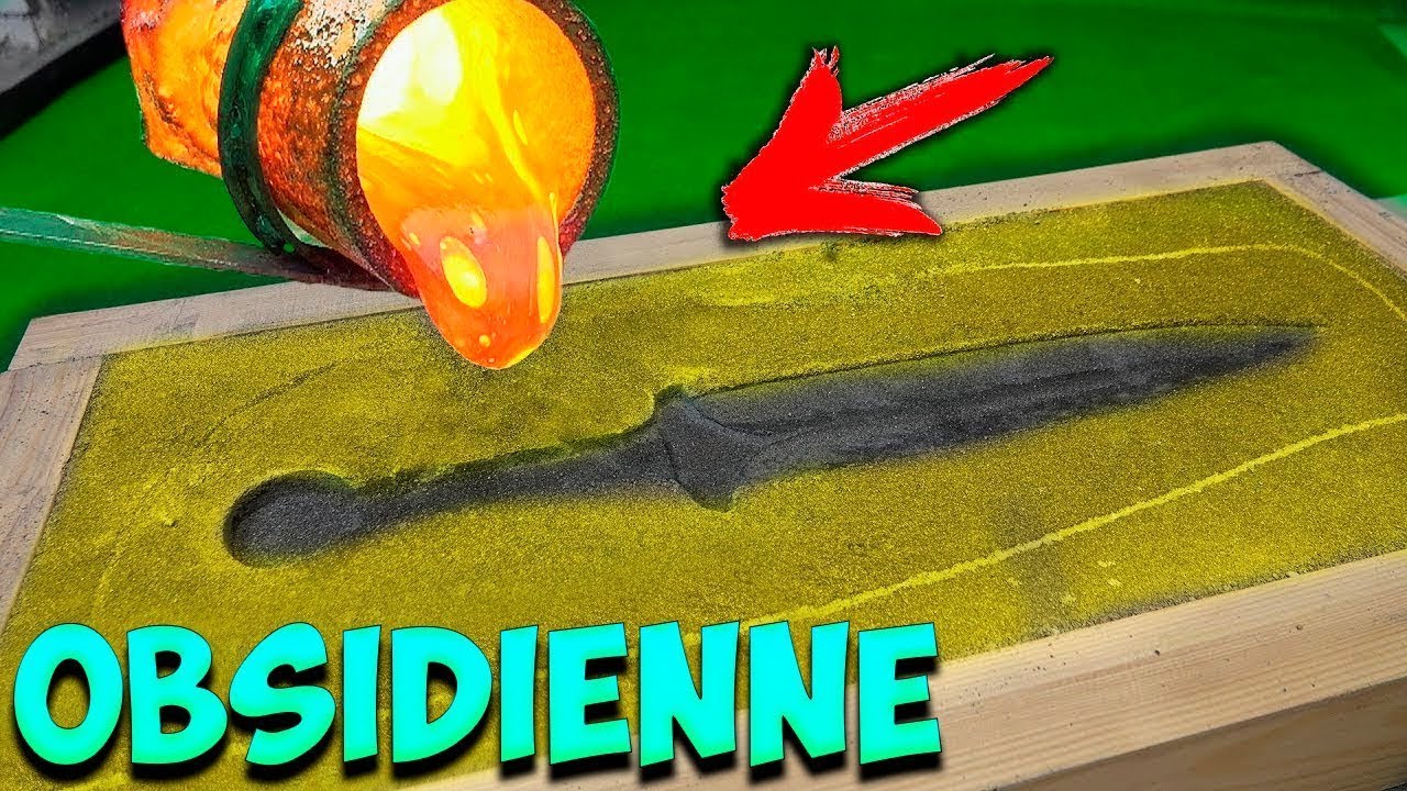 EXPÉRIENCE: ÉPÉE EN OBSIDIENNE
