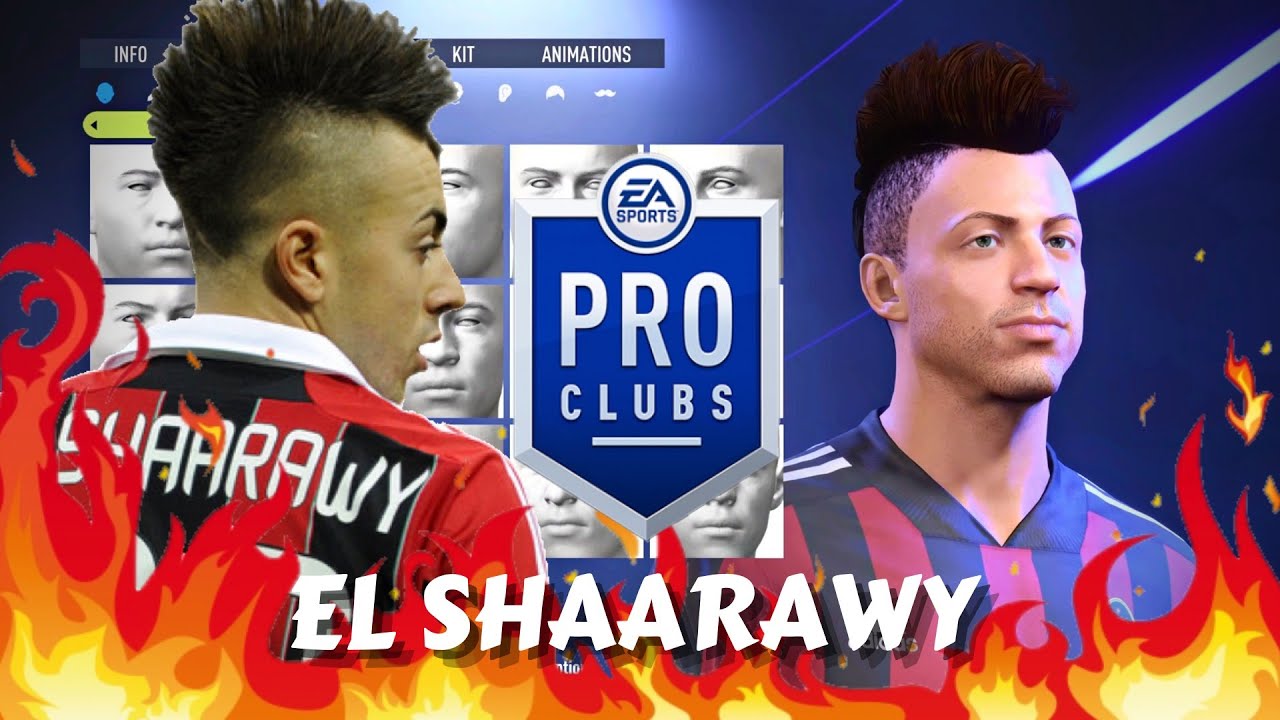 FIFA 22 Stephan El Shaarawy Pro Clubs Creation
