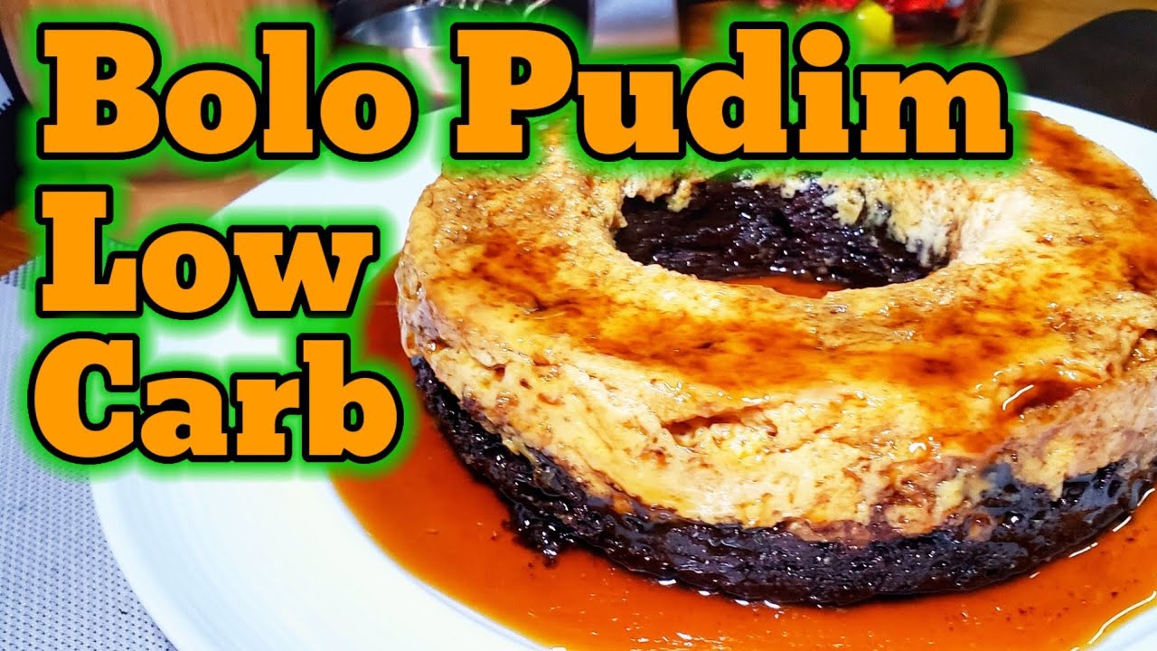 Receita F&aacute;cil de Bolo Pudim Low Carb (GIO CHEF)