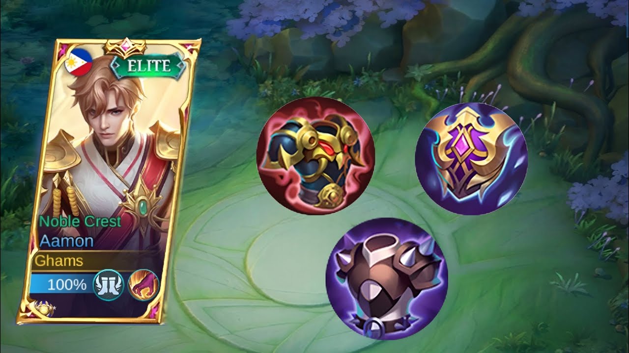 Aamon Use this semi hybrid is actually can outplayed enemy (just try!) - mobile legends
