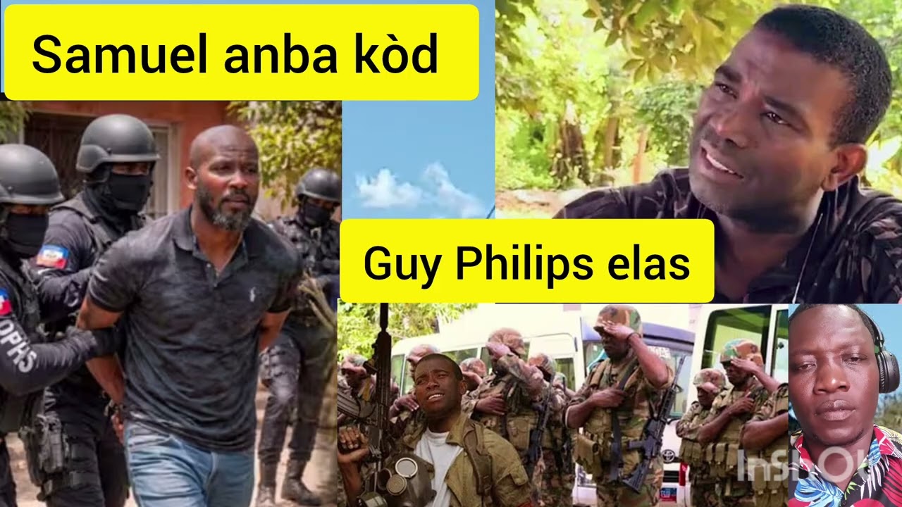Samuel anba kòd kanapevé pral kraze plat guy Philips pédi Revolution echwe 