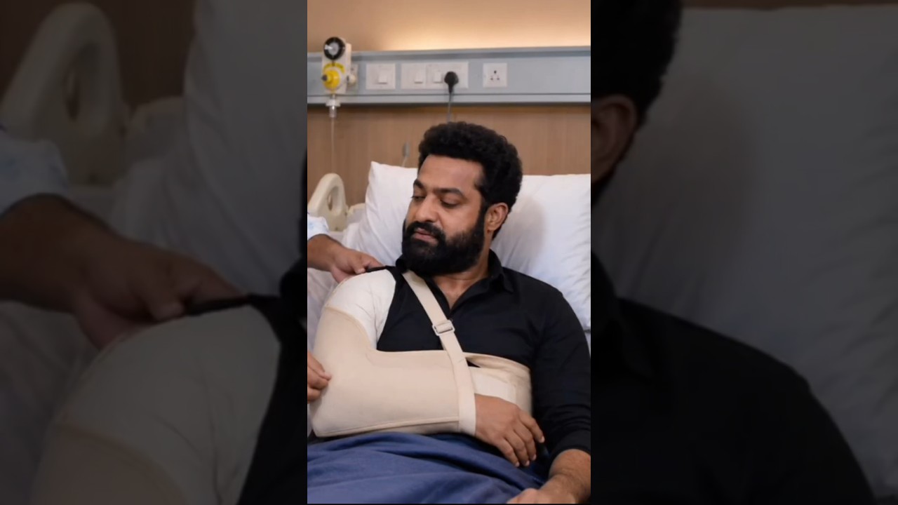😱 Jr NTR Injured During Dragon Shoot? 💔 Shoulder Fracture Update | #Shorts