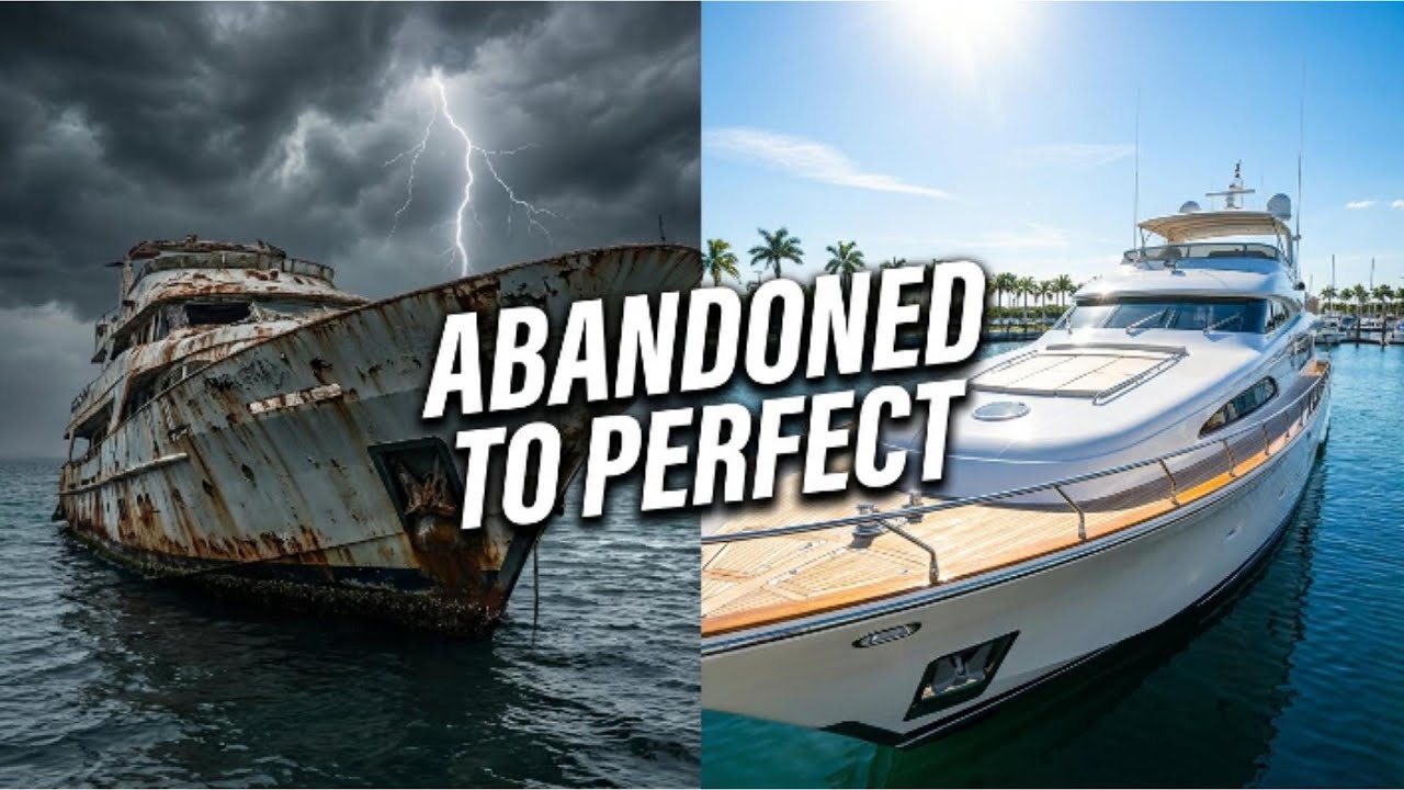 This Abandoned Yacht Was Considered Scrap — Full Restoration