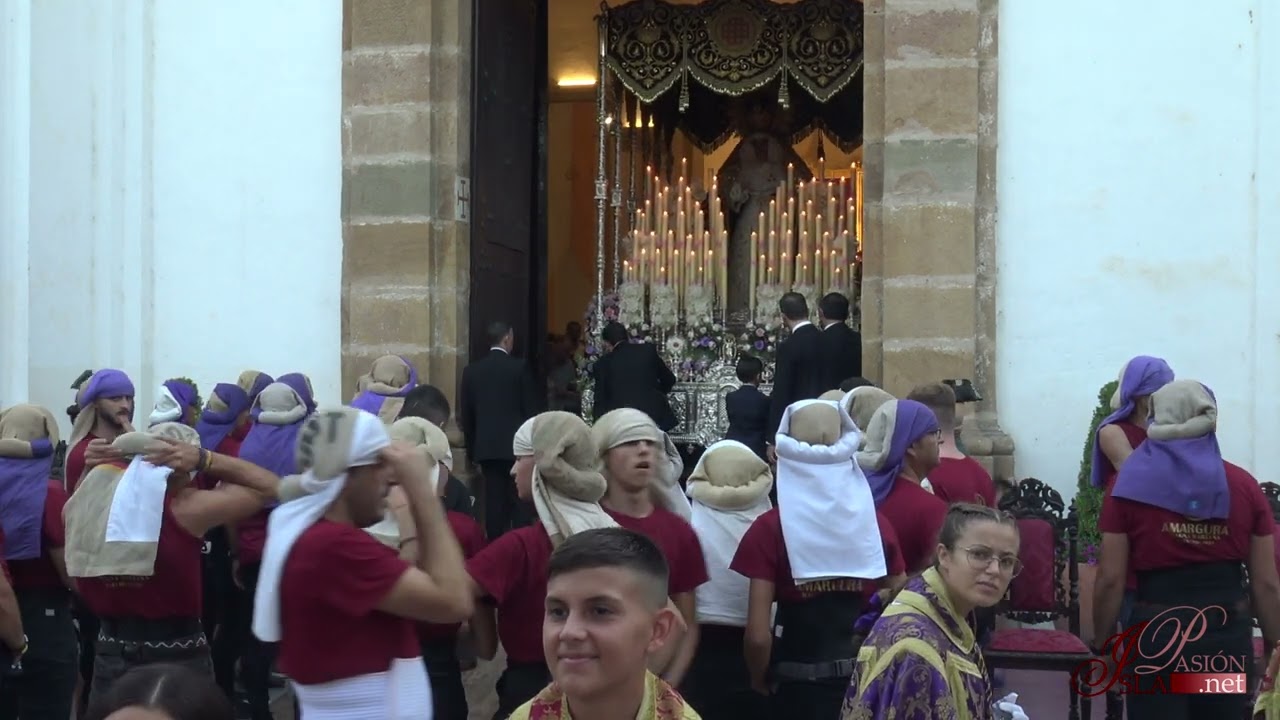 Salida Virgen de la Amargura | Procesión Magna Mariana de Algeciras | 4K | 2023