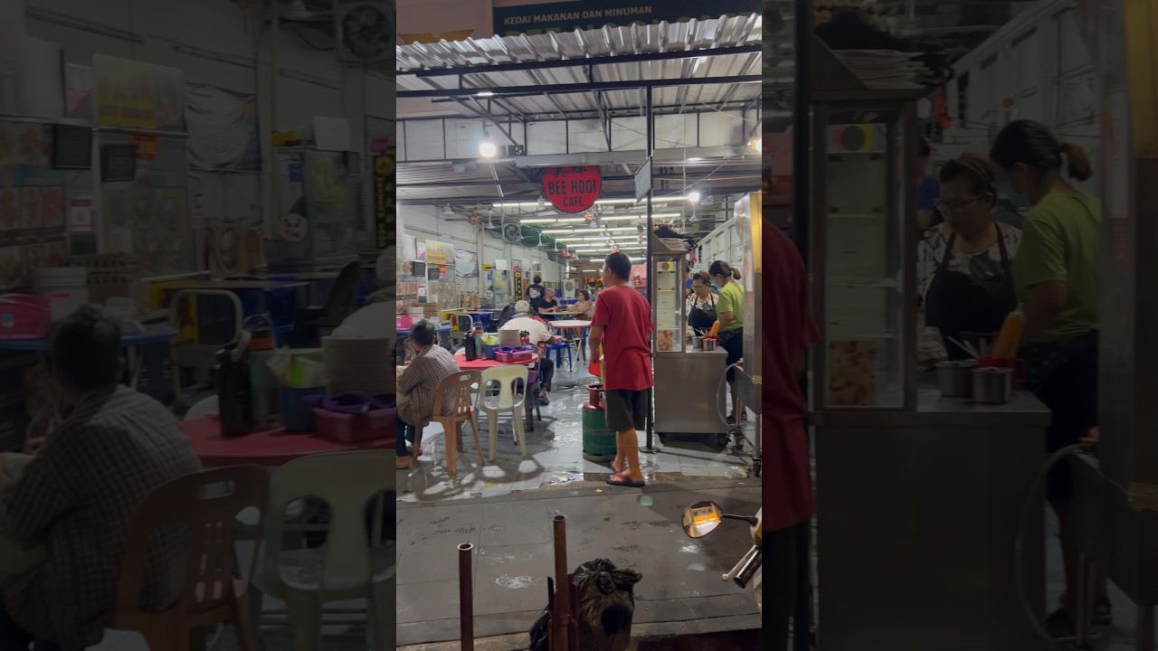 Street food market in Penang Malaysia 🇲🇾