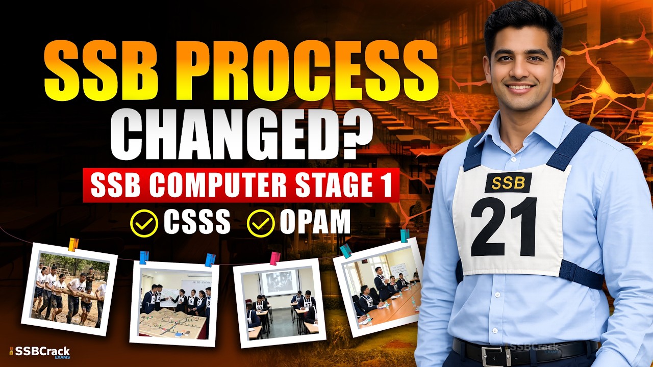 CSSS and OPAM in SSB Interview Stage-1 Testing Explained