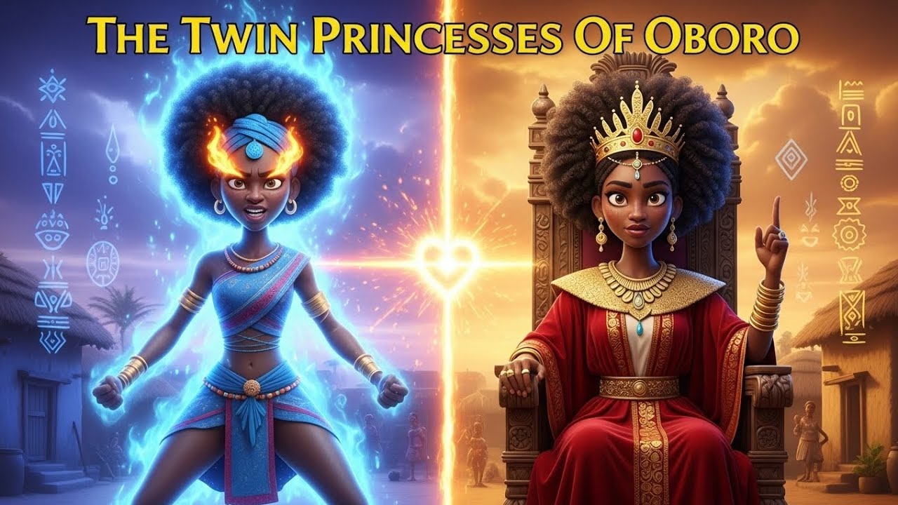 The Twin Princesses of Oboro | MURDERED Sister Returns as SPIRIT | African Queen Story