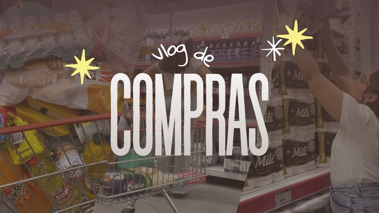 🛒 Compras do Mês de Supermercado | Vida de Casal Recém-Casado 💖
