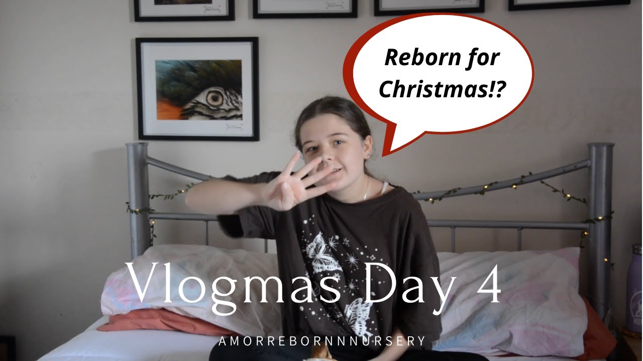 Where to buy a reborn baby for Christmas 2021 | Vlogmas Day 4 | AmorRebornNursery