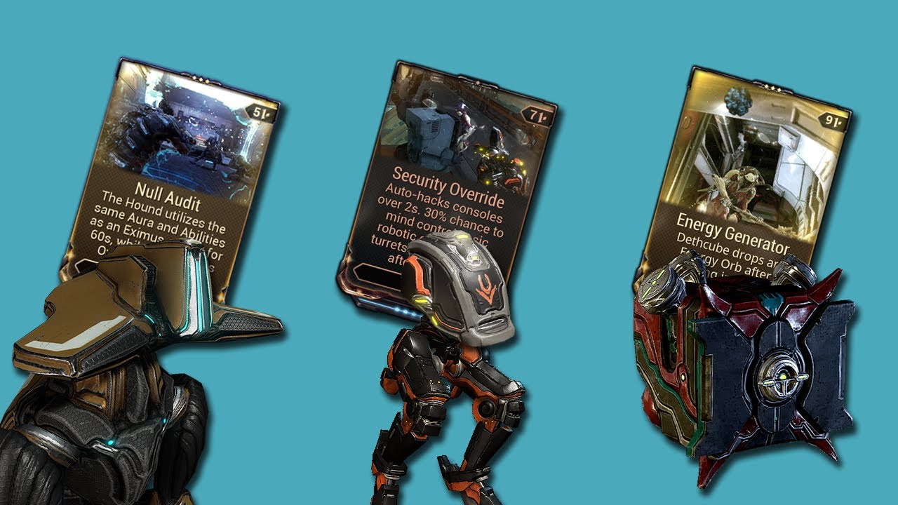 Warframe | All Pet Abilities | Sentinels, Hounds & Moas