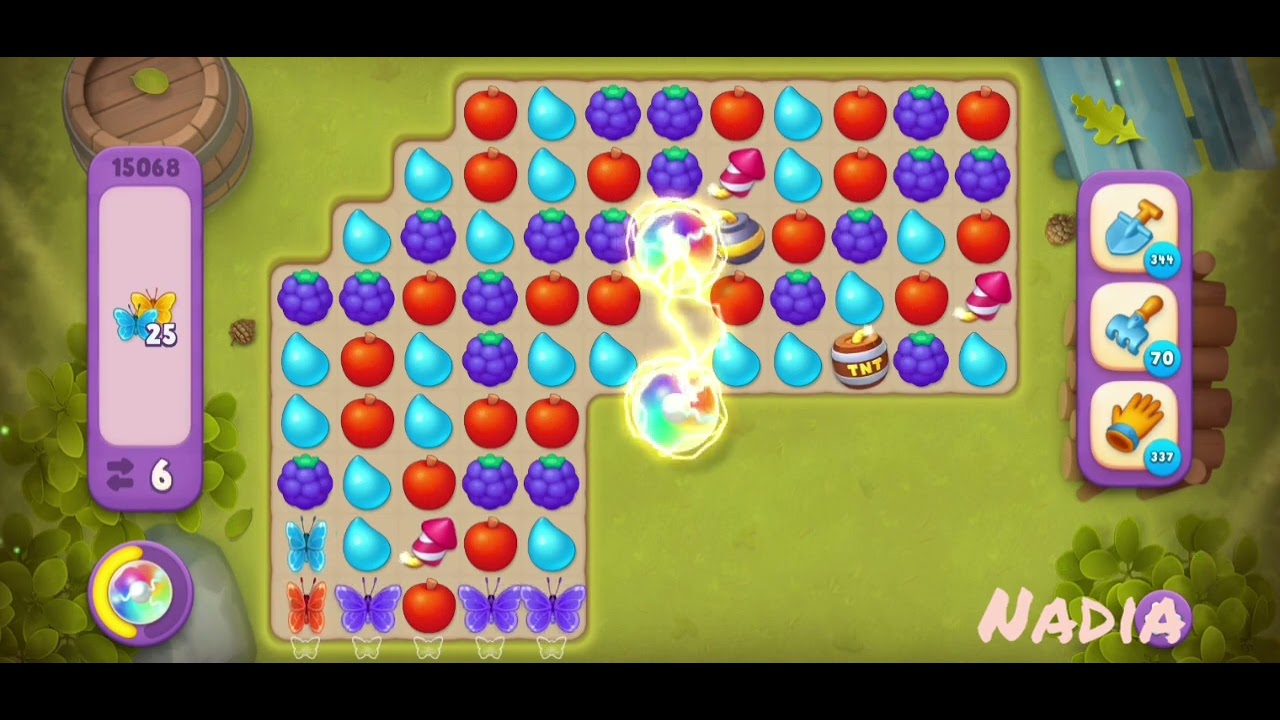 Gardenscapes Level 15068🥀. No Boosters used