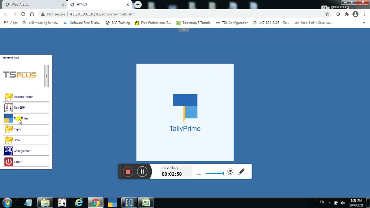 tallyoncloud #cloudservices #cloudforerp ||How to use Tally on Cloud || Call for demo-8882567254.