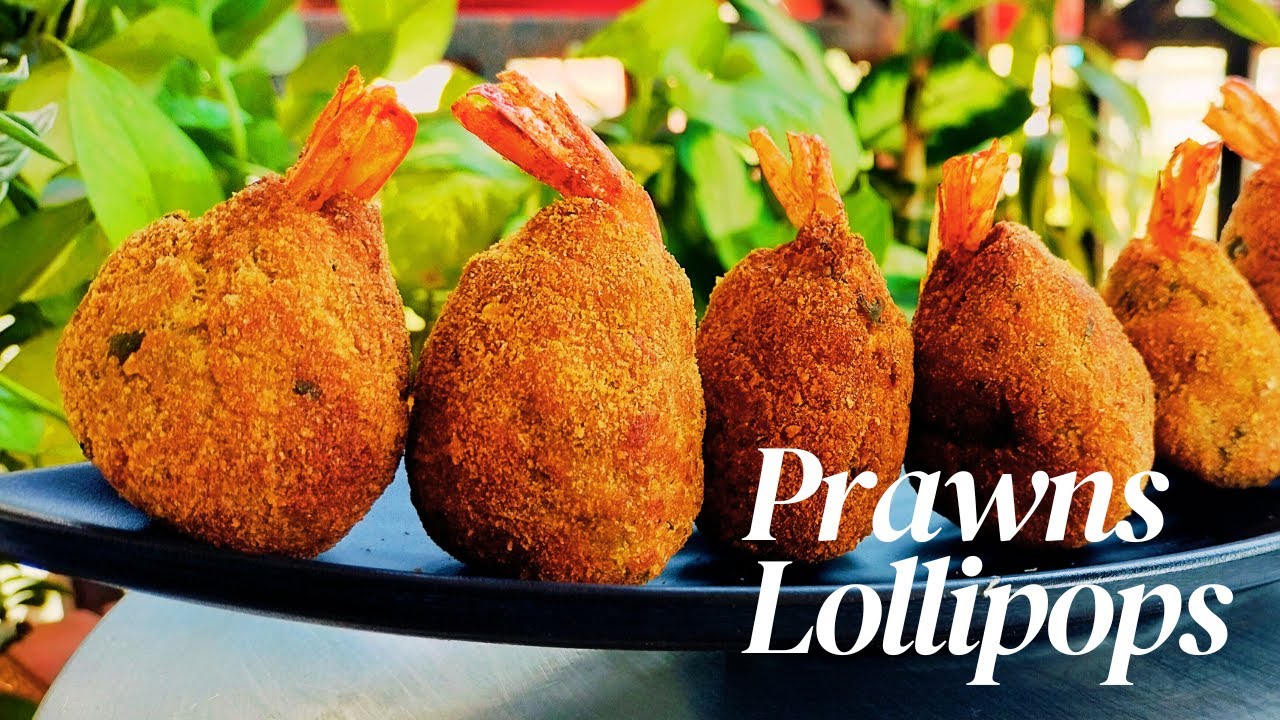 Crispy Prawns Lollipop | Easy &Tasty Prawns Lollipop | Shrimp lollipop recipe |कोळंबी लॉलीपॉप रेसिपी