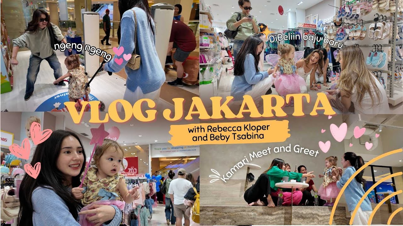 Mamari & Kamari Nge-Vlog Seru di Jakarta! Ada Rebecca & Beby Juga! #VLOG 18