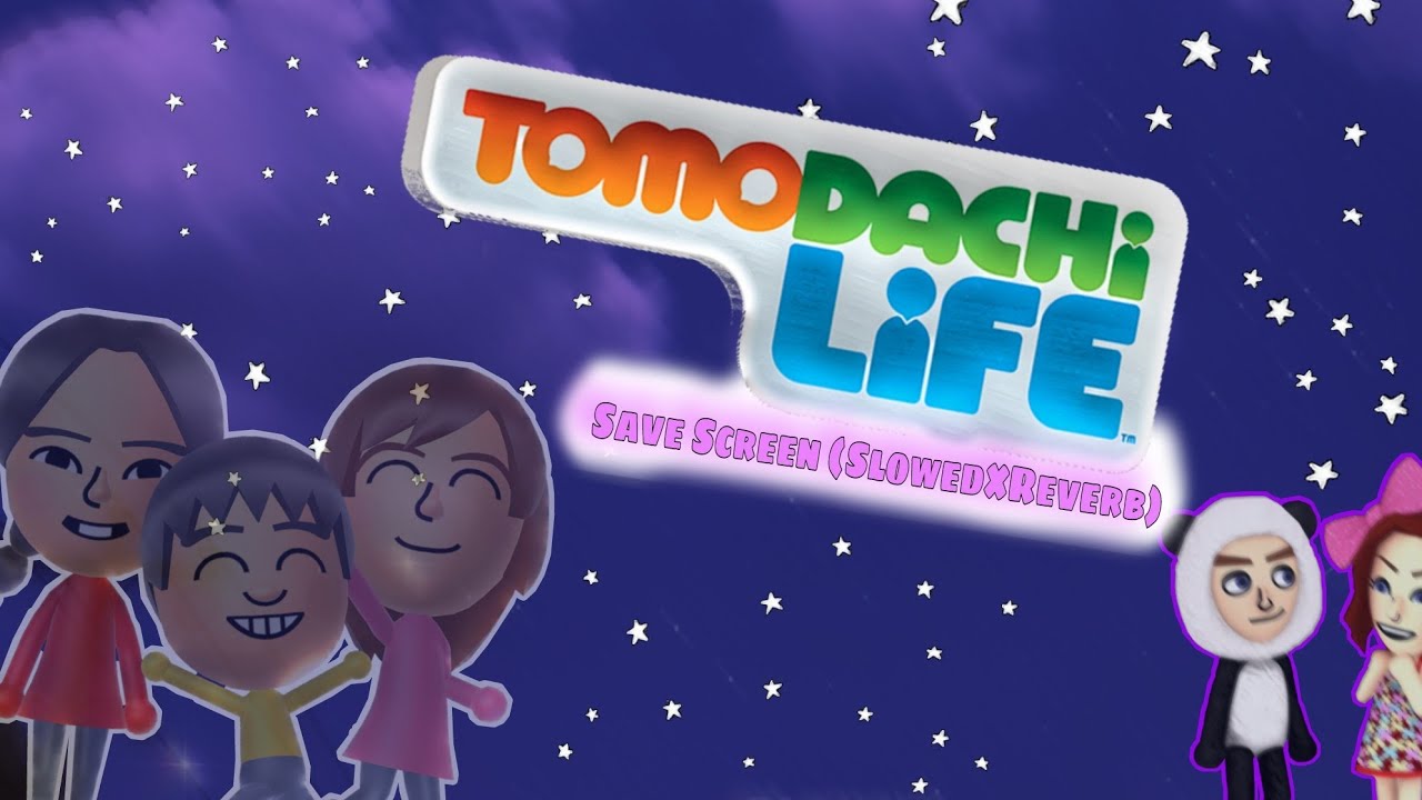Tomodachi Life - Save screen theme (slowed/reverb)