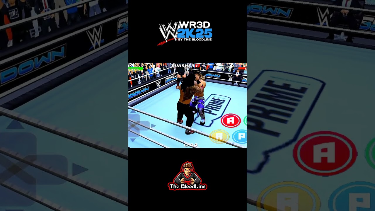 Roman Reigns vs. Seth Rollins Brawl in WR3D 2K25 🔥 | #wr3d2k25 #shorts