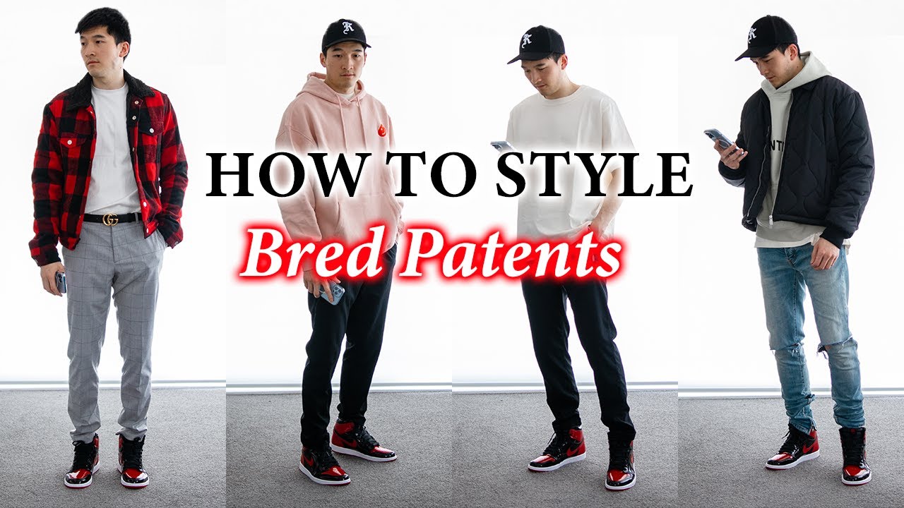 How to style - Air Jordan 1 'Bred Patent' (10+ Outfit Ideas!)