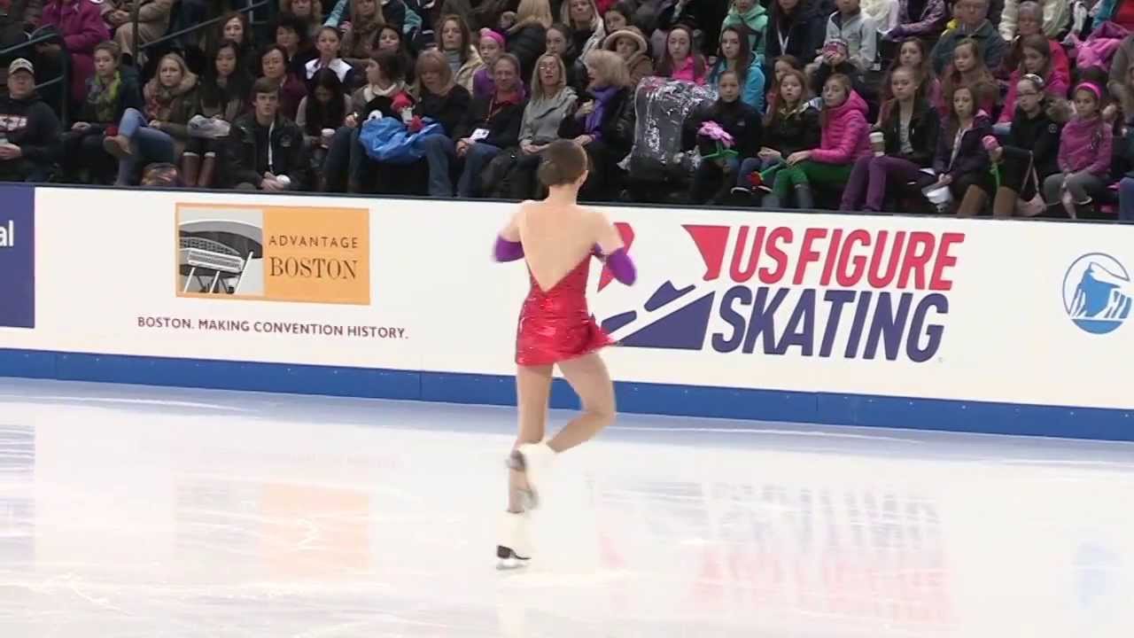 Annabelle Morozov 2014 US Figure Skating National Championships Juvenile Girls Free Skate