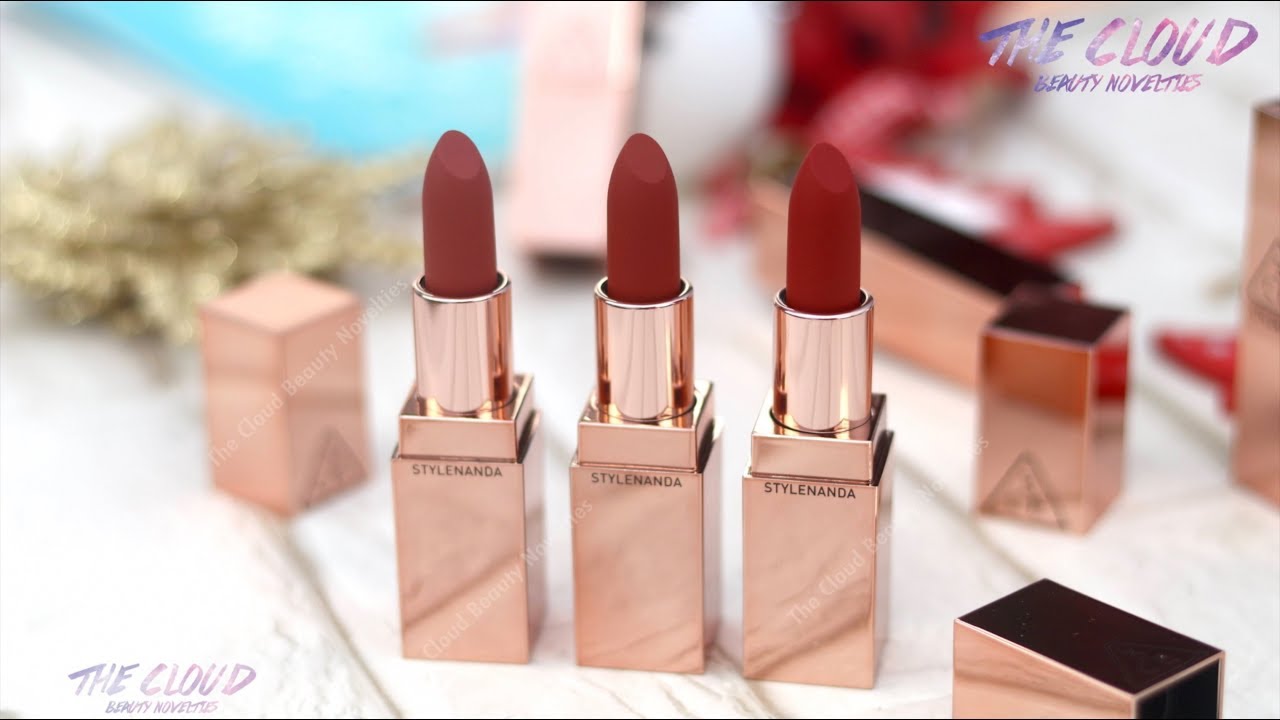 3CE LIMITED MATTE LIP COLOR 2018 SWATCH & REVIEW