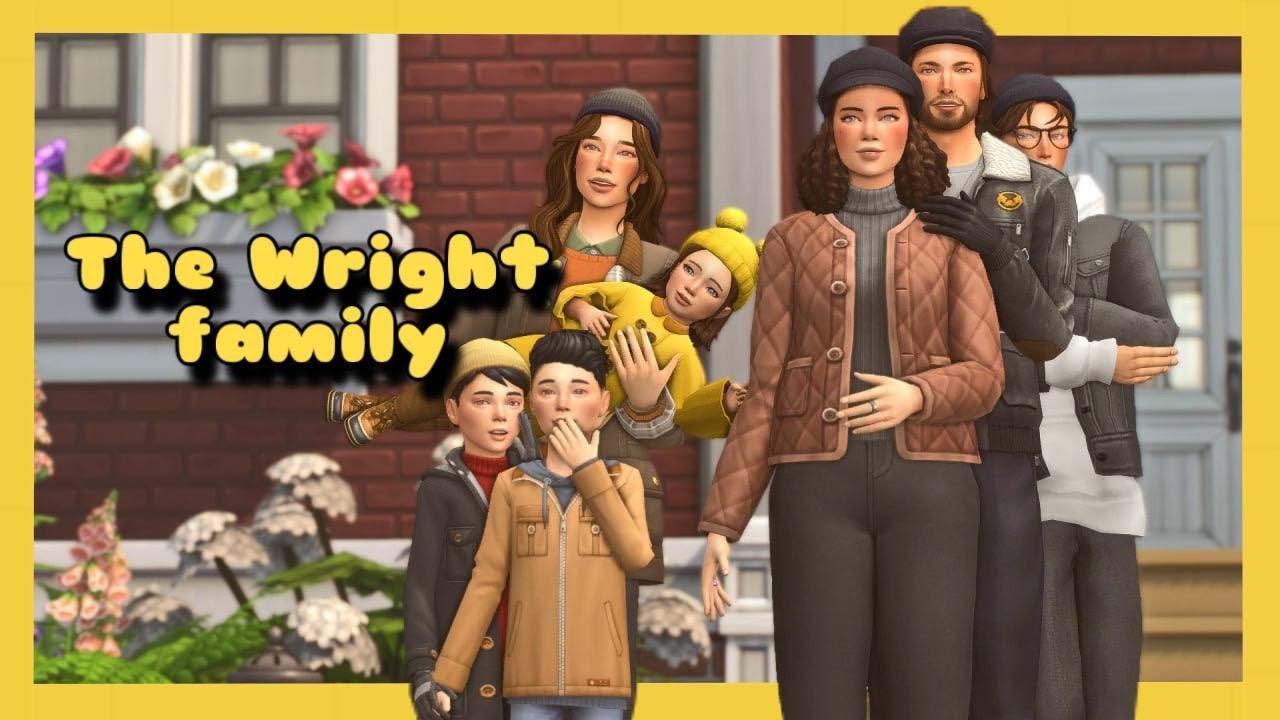 Сумасшедшие будни семейки Райт Pt.6 || The Sims 4 Let's Play