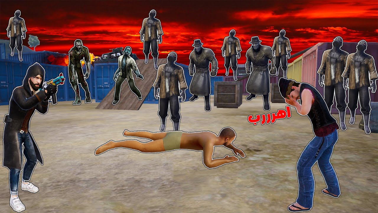 فلم ببجي موبايل : هجوم جيش الزومبي على احمد و محمد !!؟ 🔥😱