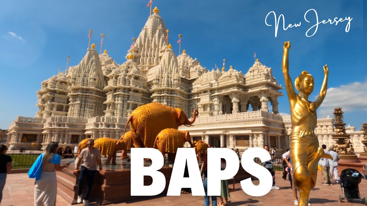Inside the World’s Largest Hindu Temple in the USA | Akshardham NJ Tour