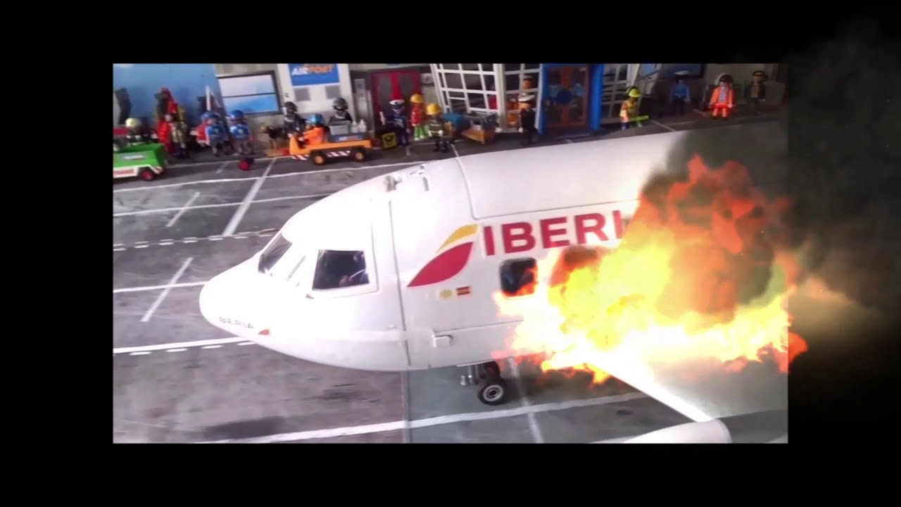 PLAYMOBIL IBERIA INCENDIO TOTALE