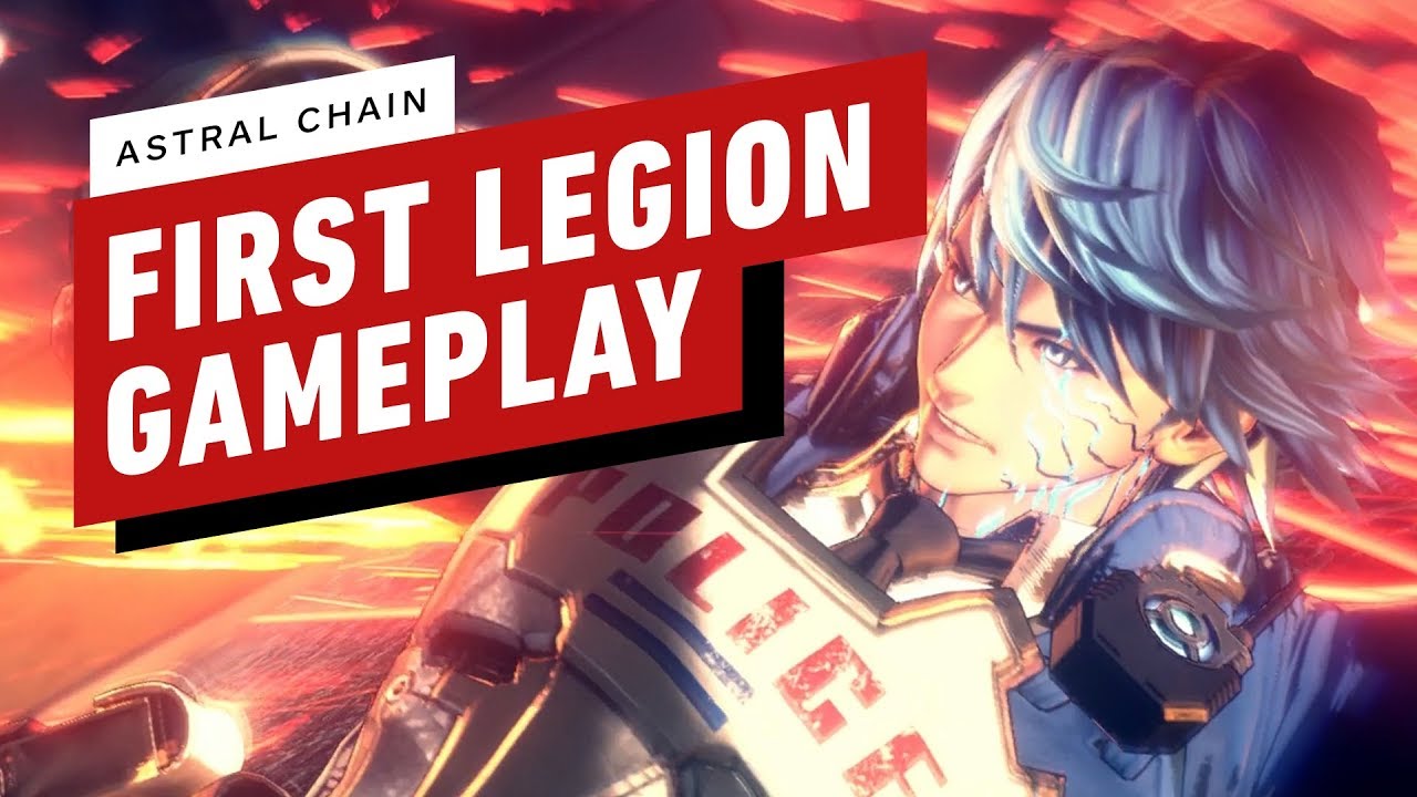 Astral Chain - The Very First Combat Encounter With A Legion