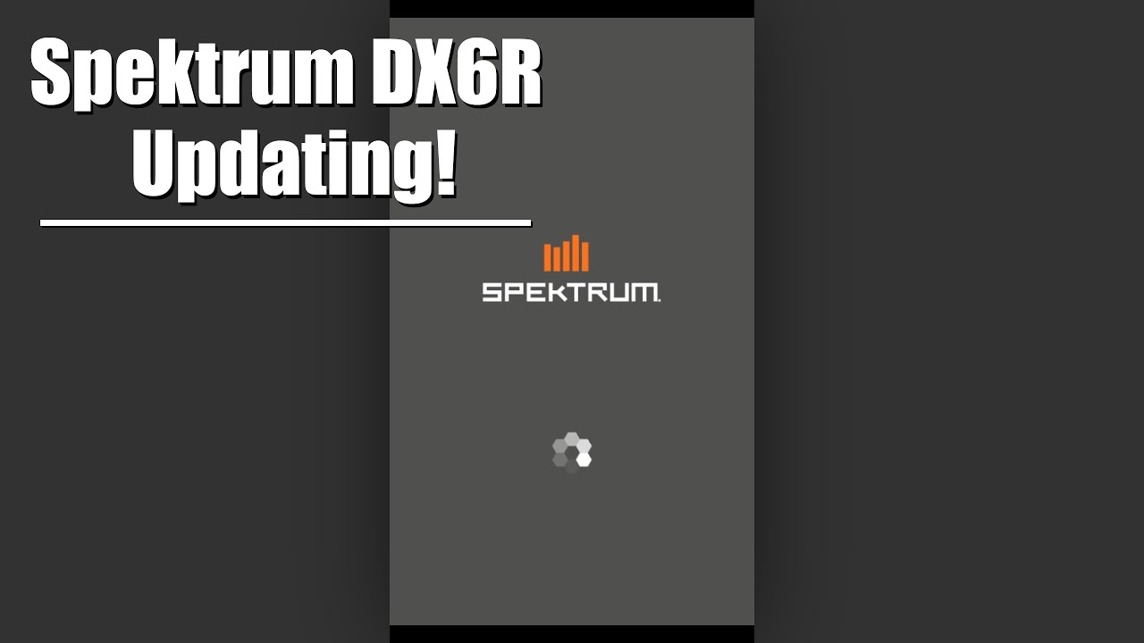 Spektrum DX6R Updating!
