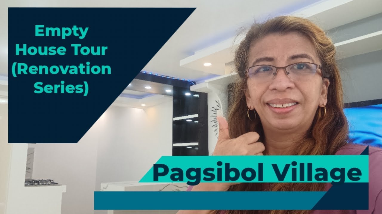 PAGSIBOL VILLAGE: Empty House Tour | Newly Renovated Small House | Home Improvement Series