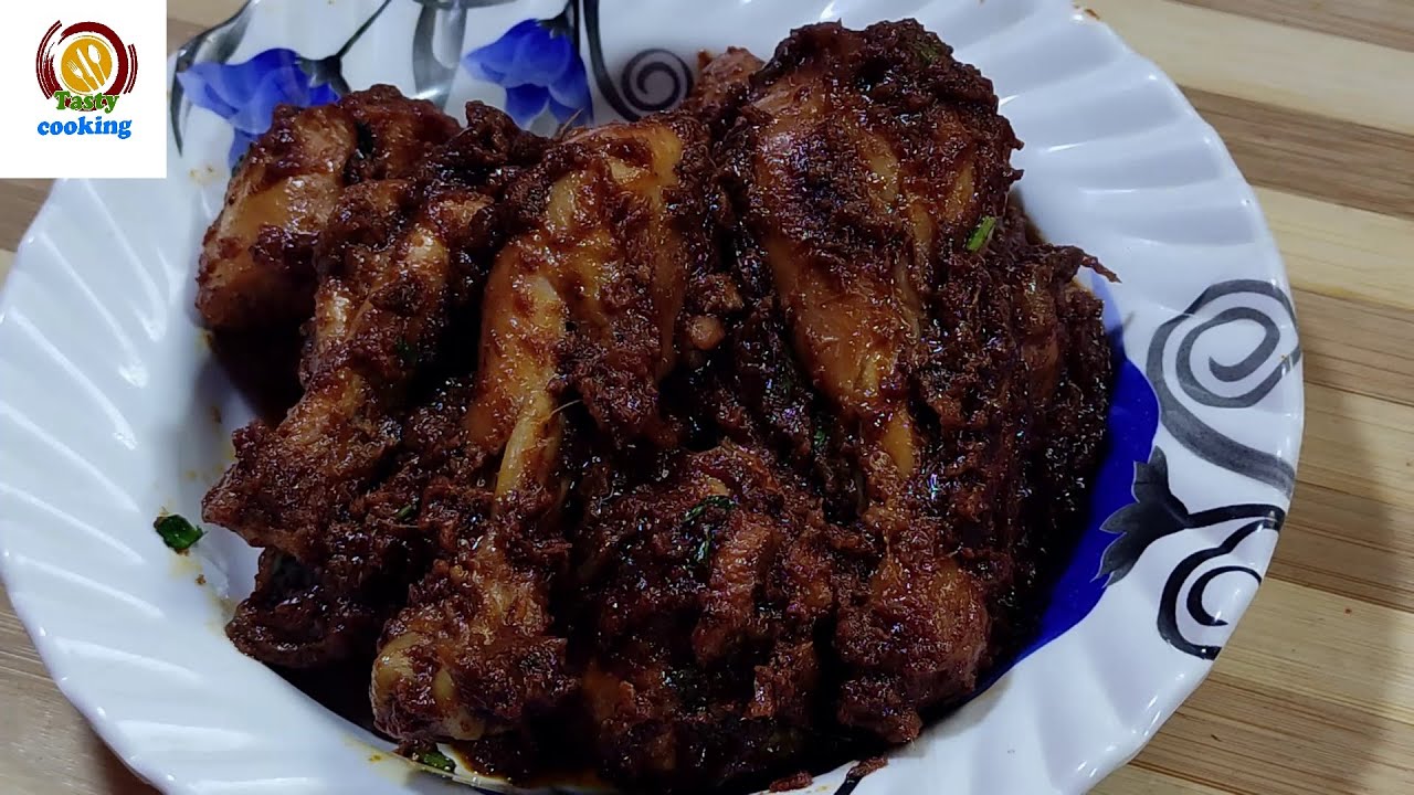 hydrabadi chicken fry/hyderabadi chicken/spicy chicken fry/andhra chicken fry