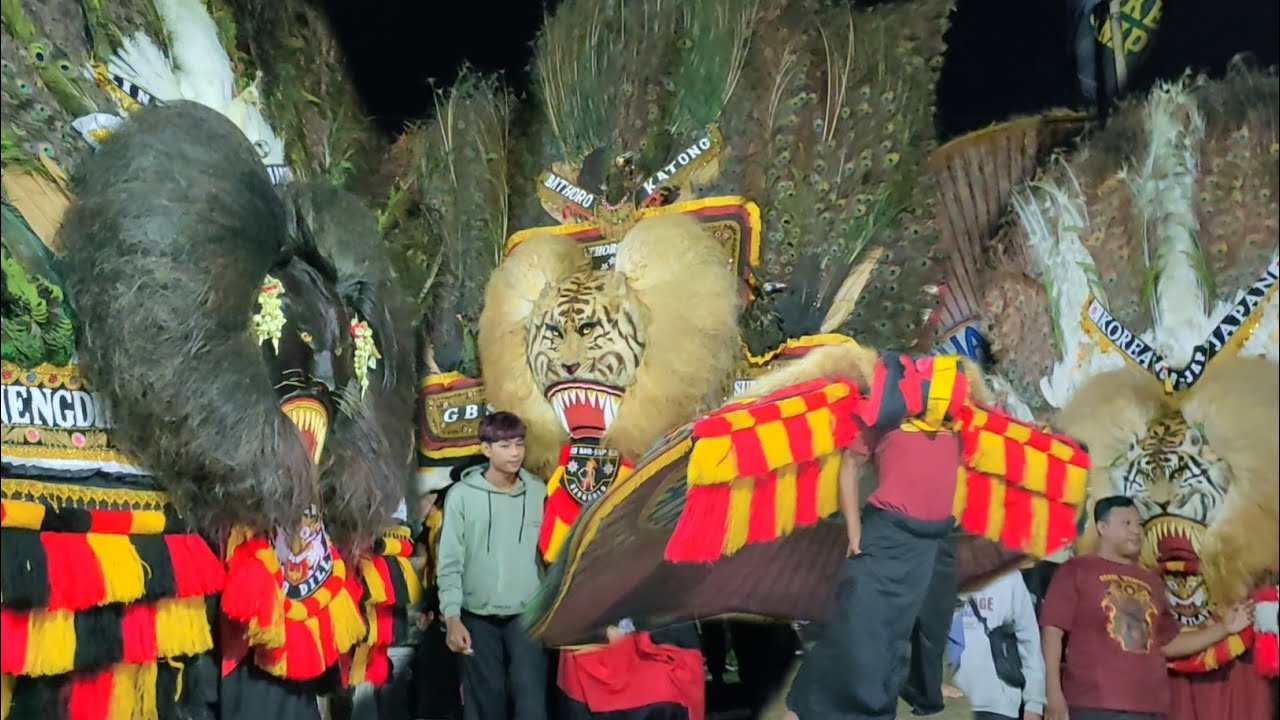 MERINDING PATAH❗BARONGAN REOG PONOROGO TERBESAR DIDUNIA TABUHAN GEGERKAN DESA GELANG KULON SAMPUNG