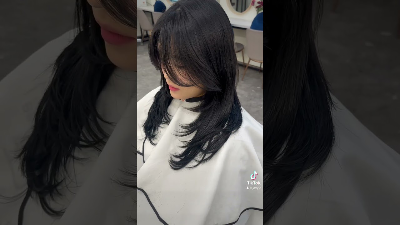 Joy&rsquo;s hair extension Layered cut #조이쌤 #레이어드컷 #붙임머리커트  #hairextension #hairextensioncut #short