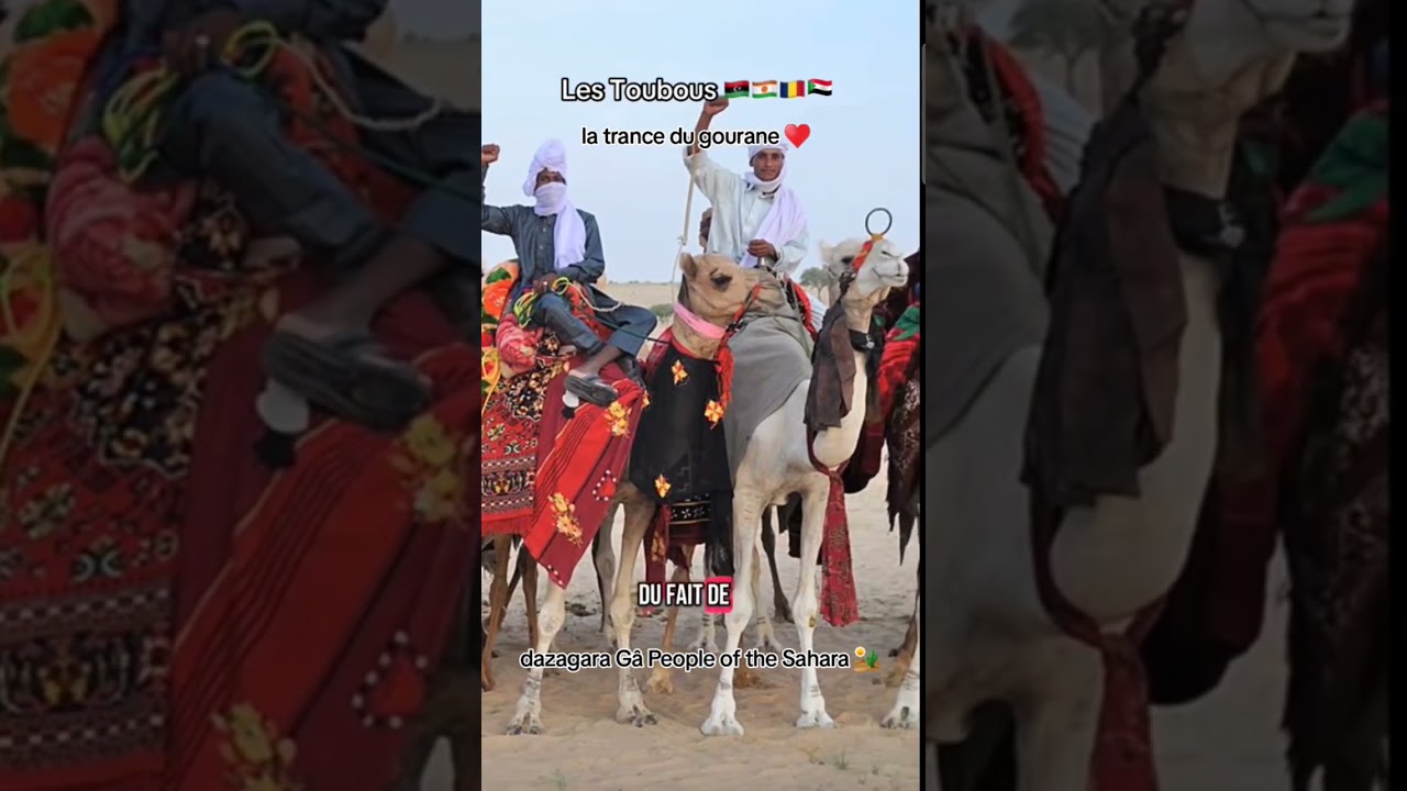 Toubou and dazaga tribes people