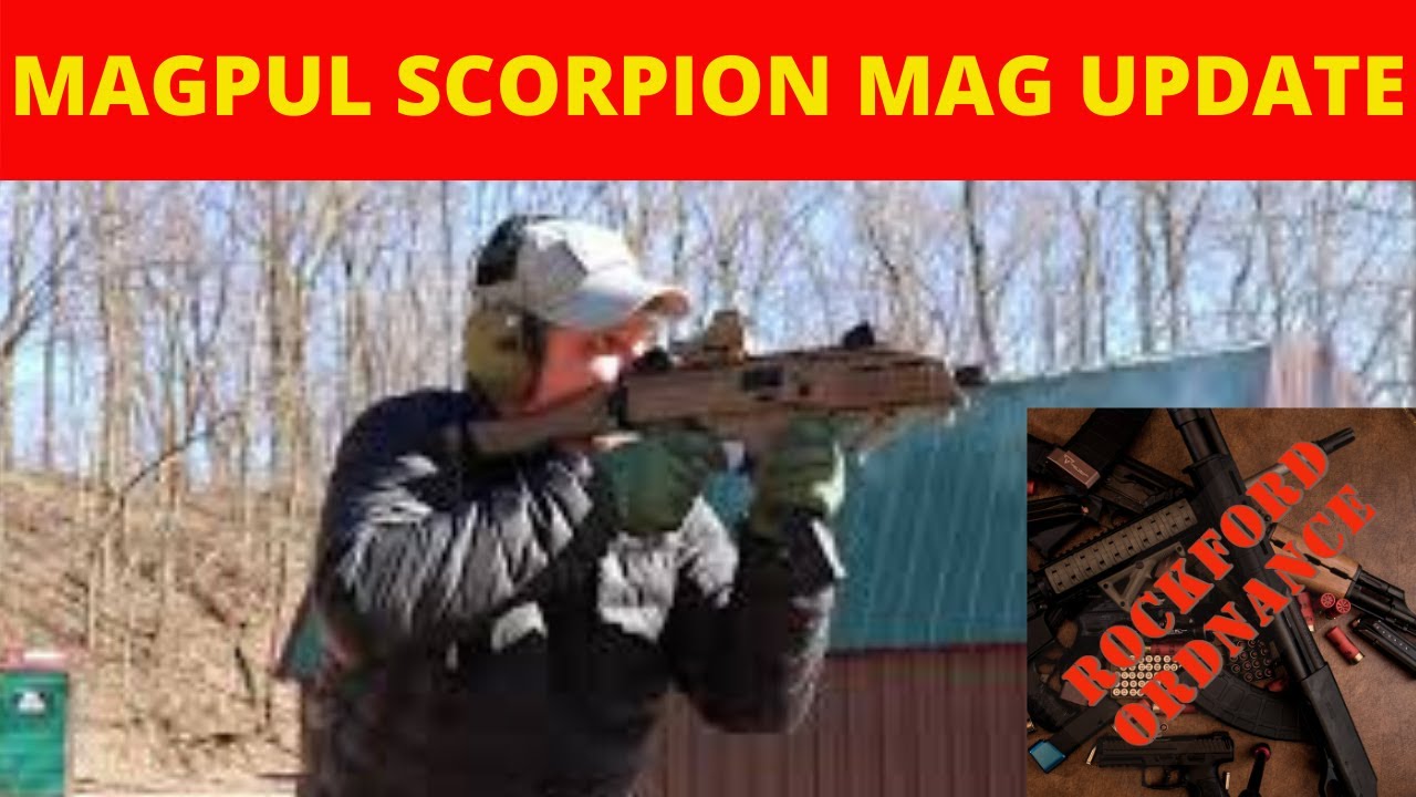 CZ SCORPION MAG TEST UPDATE ON MAGPUL MAGS