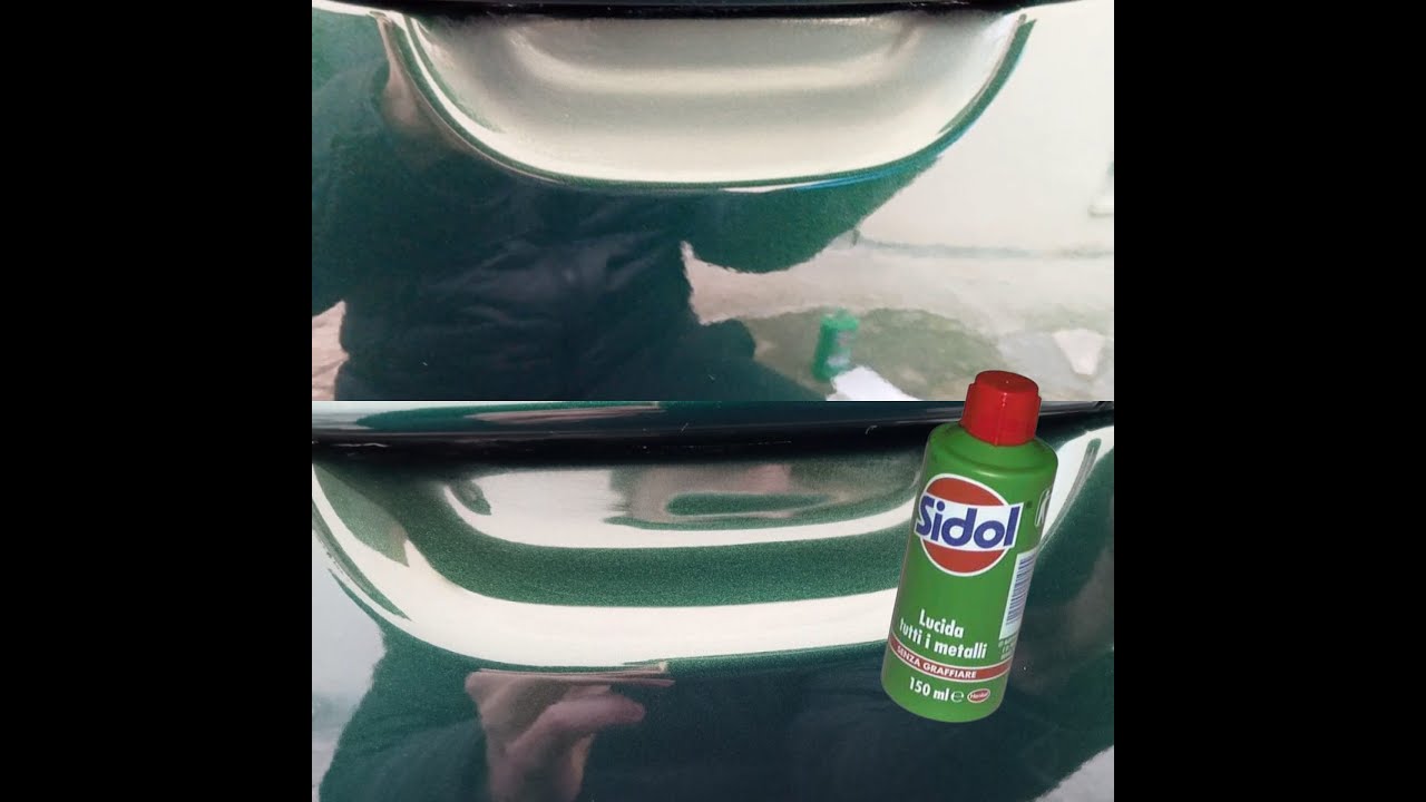 Lucidare l'opacizzazione della carrozzeria dell'auto con il SIDOL.