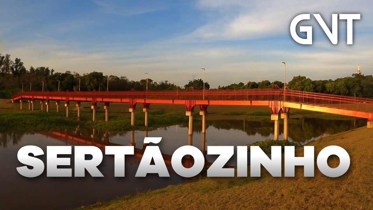SERTÃOZINHO SP Brasil | PARQUE LINEAR - Capital Mundial do Etanol de Cana-de-Açúcar