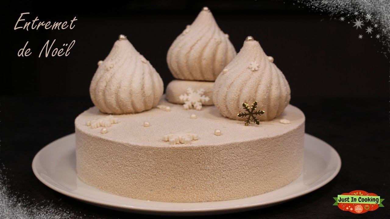 ❅ Recette d'Entremets de Noël - Pain d'épices, Marron, Mandarine ❅