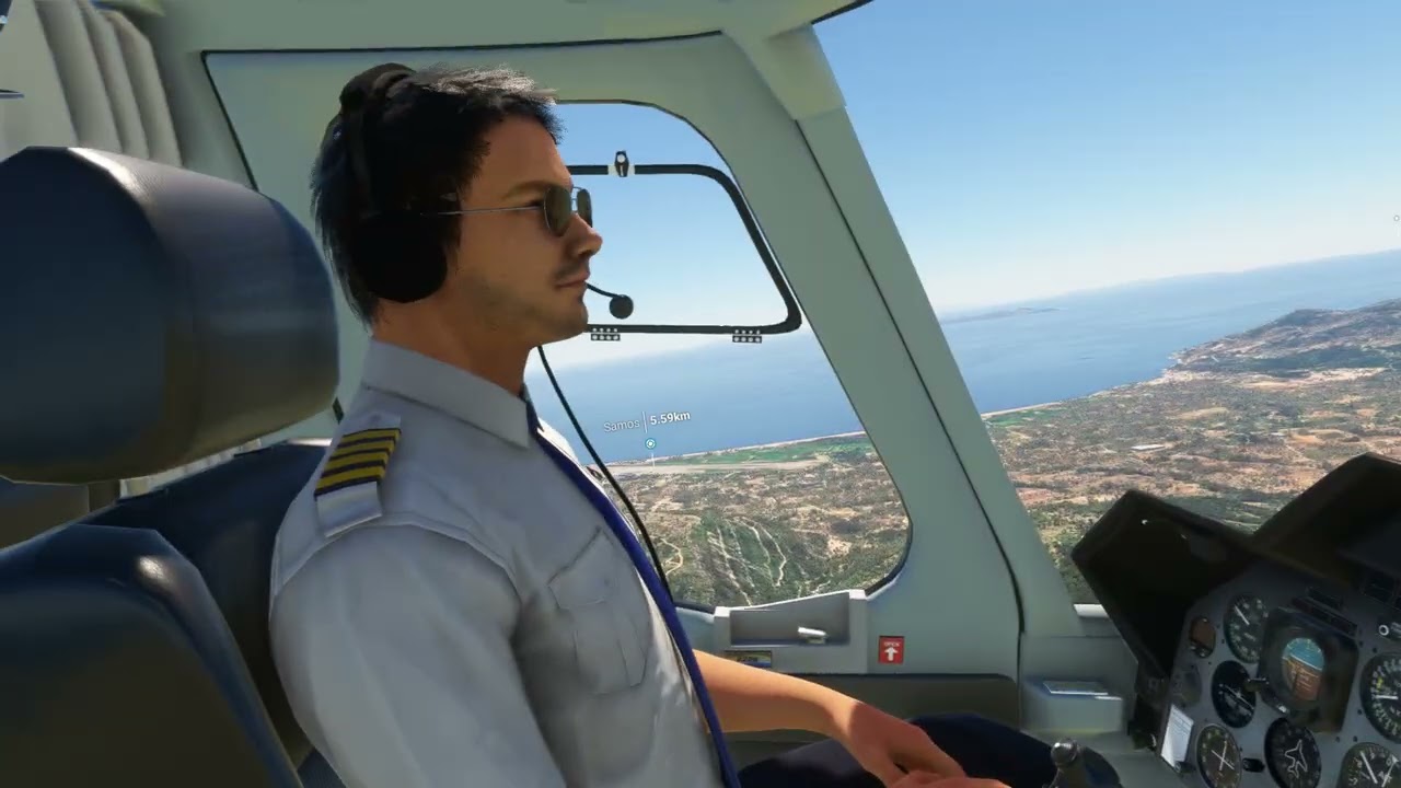 Microsoft Flight Simulator 2020 - Airwolf - Samos
