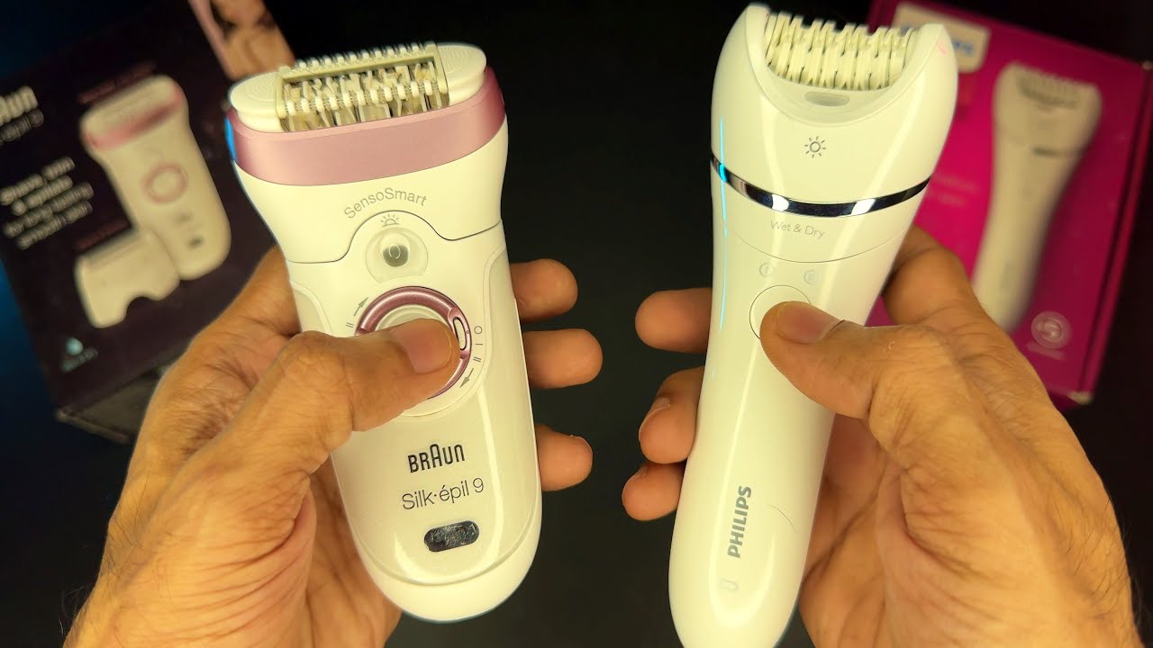Philips vs Braun Cordless Epilator - Hair Removal Test