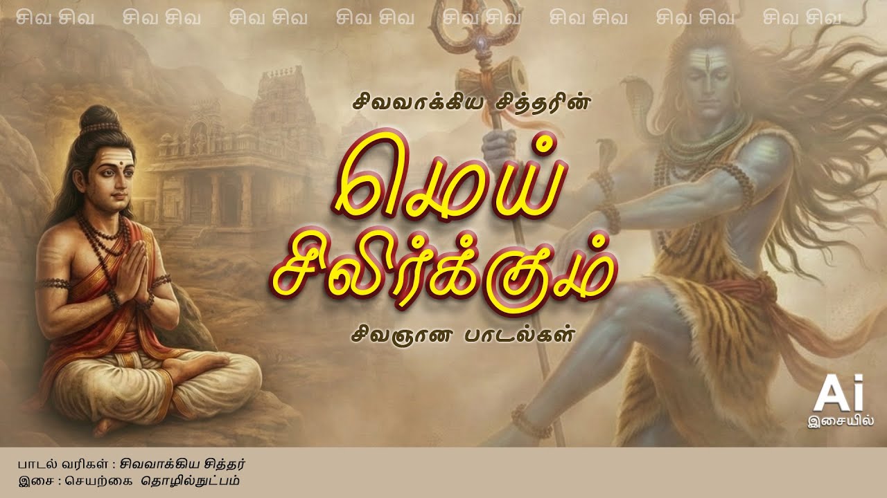 மெய் சிலிர்க்கும் சிவஞான பாடல் - சிவவாக்கிய சித்தர் அருளியது